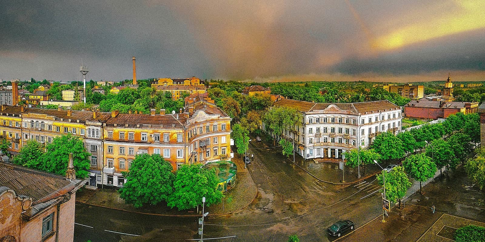 ЦЕНТР ГОРОДА КРИВОЙ РОГ, СОВРЕМЕННЫЙ СНИМОК.