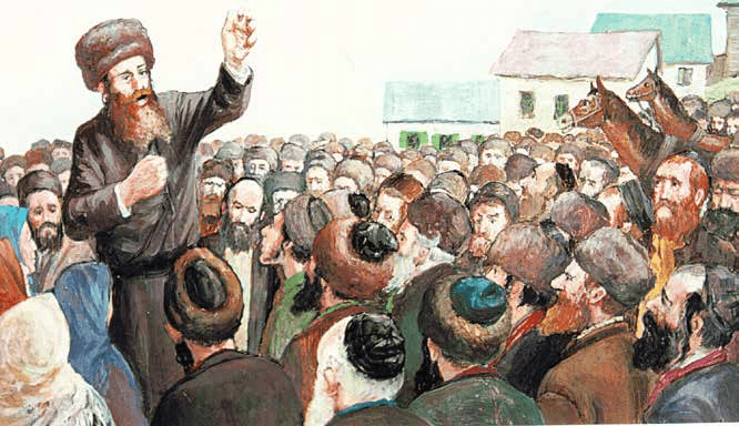 ЭТОТ ПОРТРЕТ РАВВИНА ХАИМА ШМУЭЛЯ ЯАКОВА ФАЛЬКА, ДРУГОГО «БААЛ ШЕМА» (ЧУДЕСНОГО ЦЕЛИТЕЛЯ), ЖИВШЕГО В ЛОНДОНЕ ТРИСТА ЛЕТ НАЗАД, ОШИБОЧНО СЧИТАЕТСЯ ПОРТРЕТОМ БААЛ-ШЕМ-ТОВА.